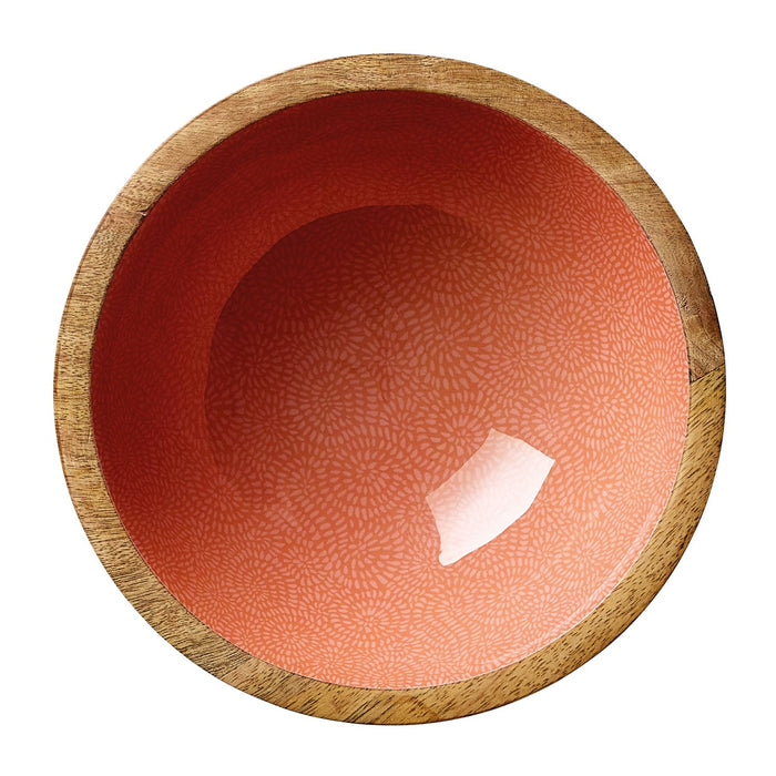 ZASSENHAUS Schüssel BRUSH CORAL, Mango, Ø 20 cm x 8 cm