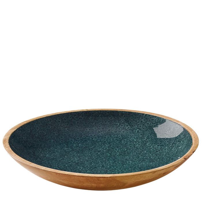 ZASSENHAUS Schale MINERAL COAL, Mango Ø 35 cm x 6 cm