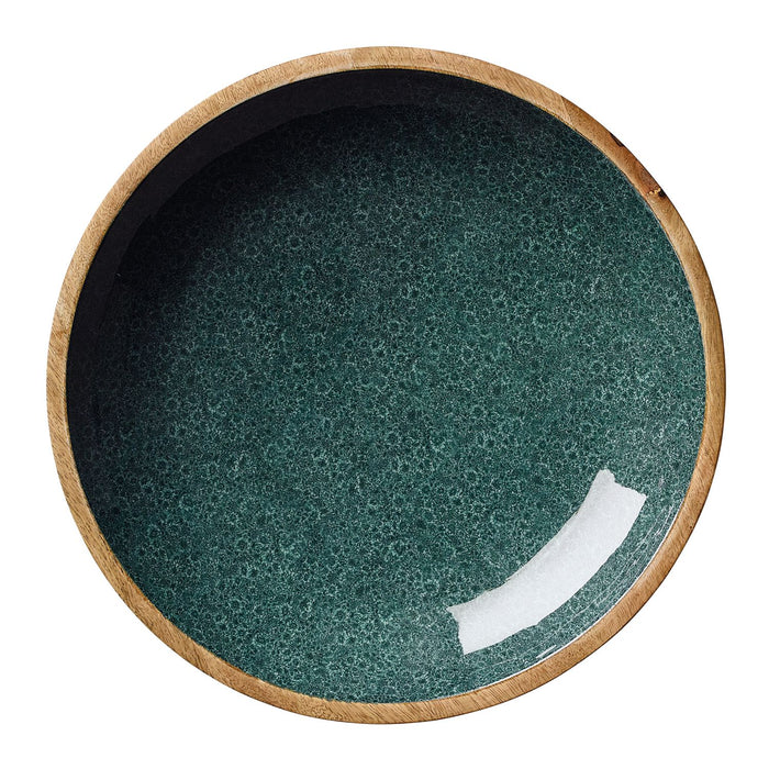 ZASSENHAUS Schale MINERAL COAL, Mango Ø 35 cm x 6 cm