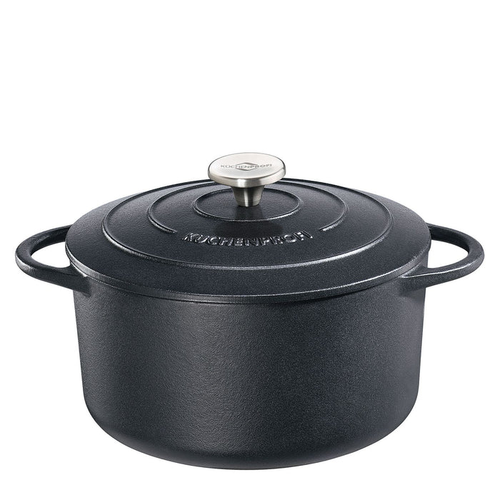 Küchenprofi Bratentopf rund, 26 cm classic black