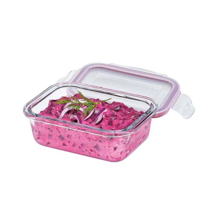 Küchenprofi Lunchbox/Vorratsdose Glas rechteckig, klein