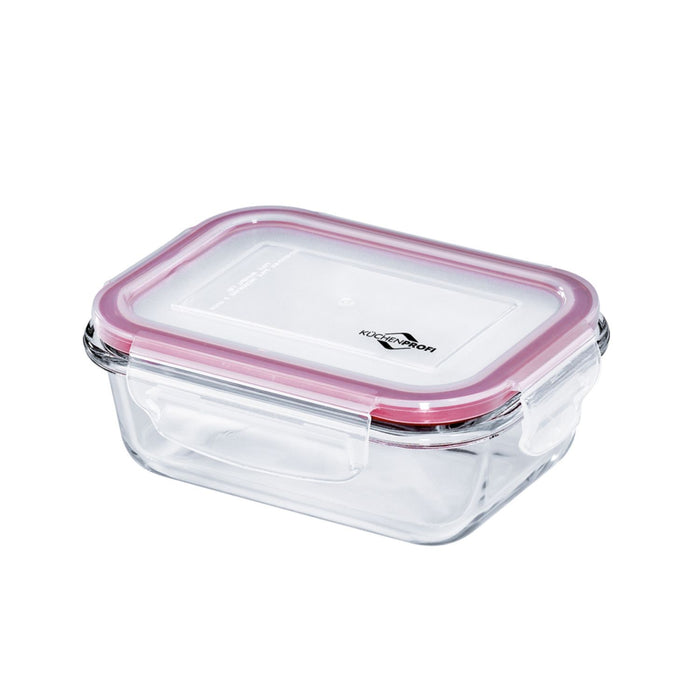 Küchenprofi Lunchbox/Vorratsdose Glas rechteckig, klein