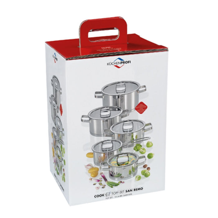 Küchenprofi Topf-Set SAN REMO, 5-tlg.