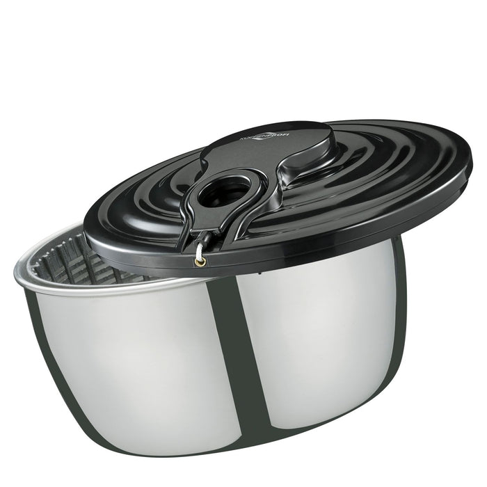 Küchenprofi Salatschleuder WAVE, Edelstahl