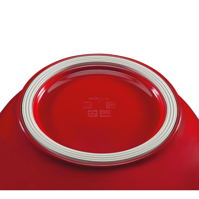 Küchenprofi Teigschüssel 3 L, rot