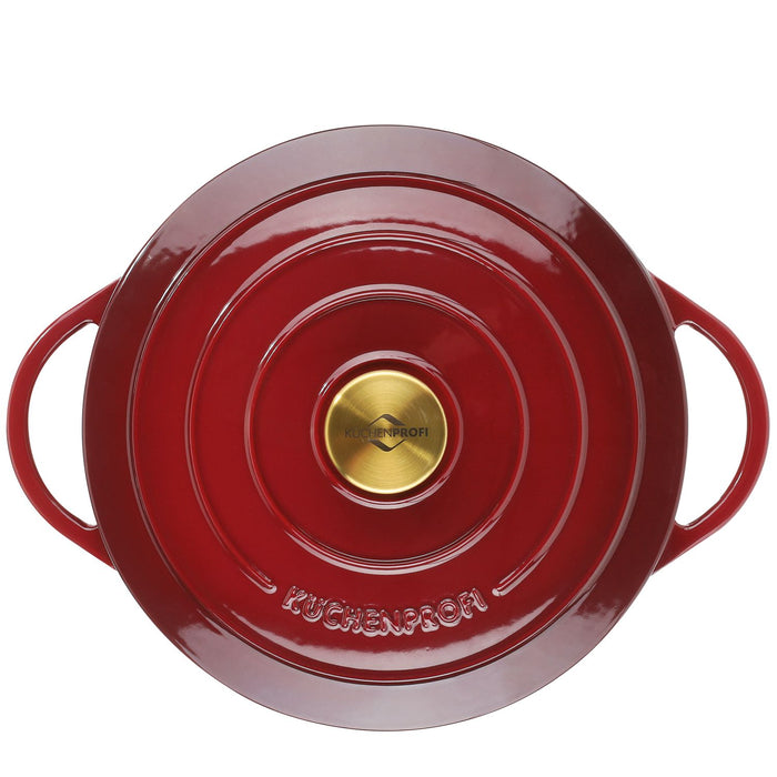 Küchenprofi Bratentopf rund, 24 cm médoc