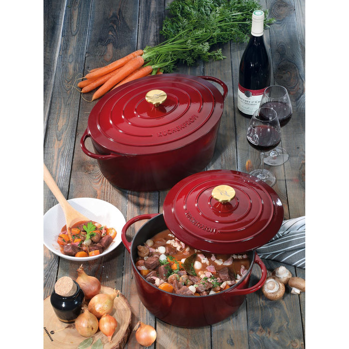 Küchenprofi Bratentopf oval, 33 cm médoc