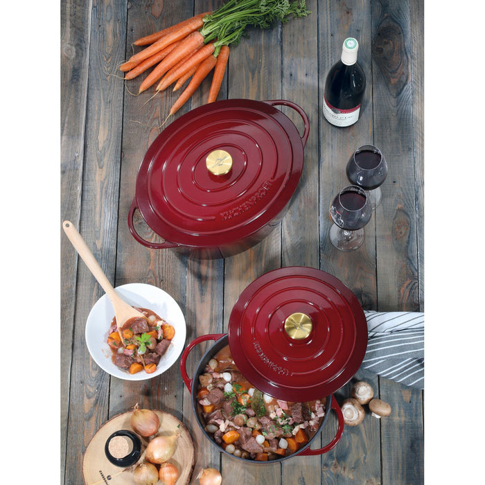 Küchenprofi Bratentopf oval, 33 cm médoc