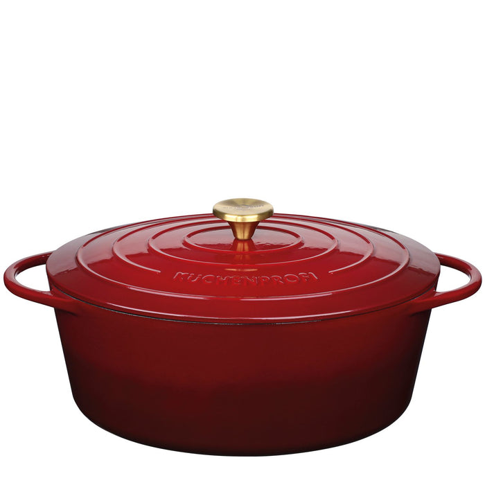Küchenprofi Bratentopf oval, 33 cm médoc