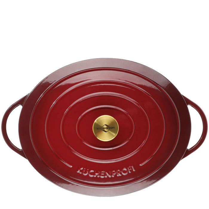 Küchenprofi Bratentopf oval, 33 cm médoc