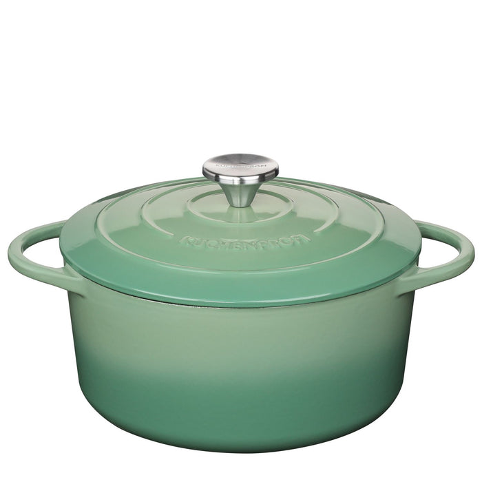 Küchenprofi Bratentopf rund, 24 cm jade
