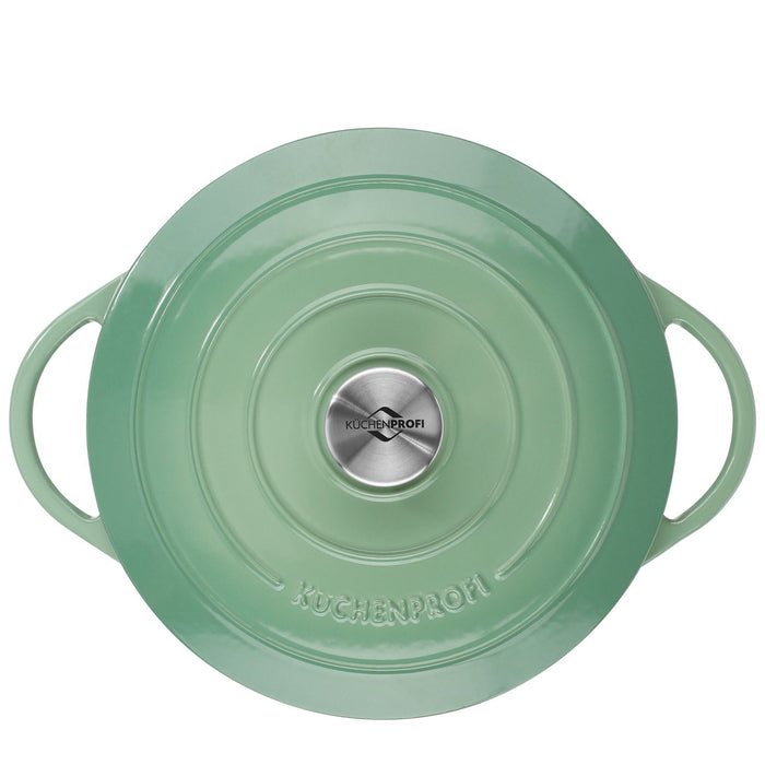 Küchenprofi Bratentopf rund, 24 cm jade