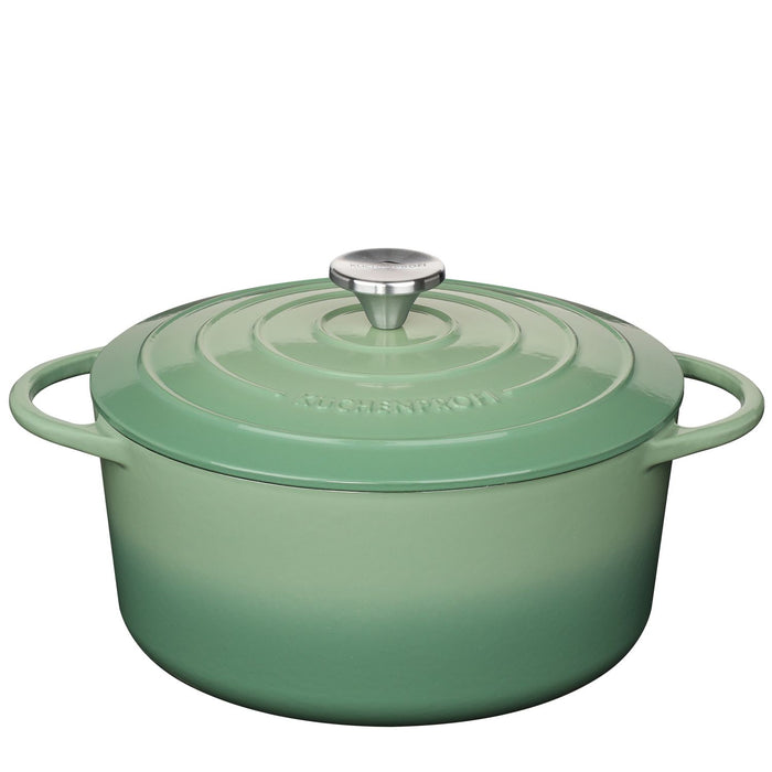 Küchenprofi Bratentopf rund, 26 cm jade
