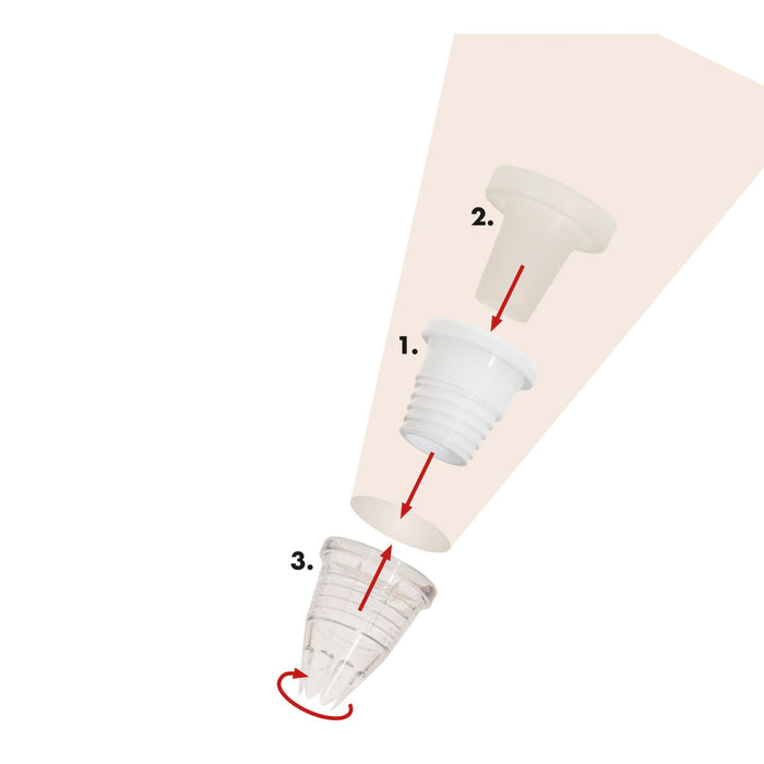 Küchenprofi Tüllen-Adapter