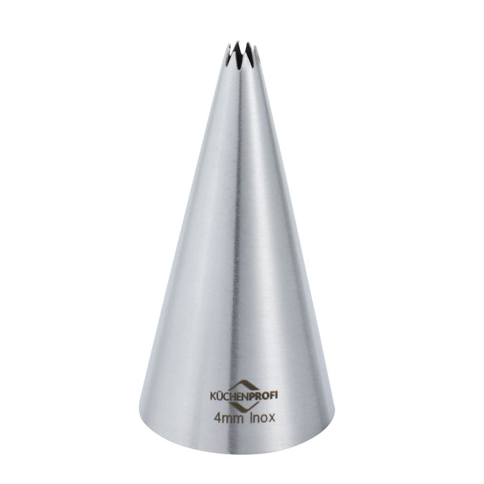 Küchenprofi Sterntülle 4 mm