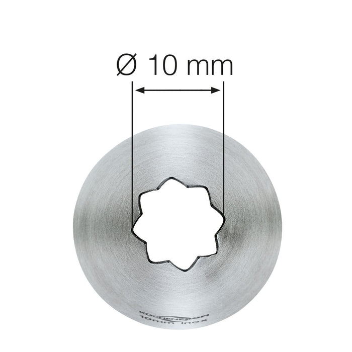 Küchenprofi Sterntülle 10 mm