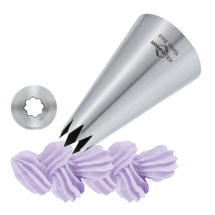 Küchenprofi Sterntülle 10 mm