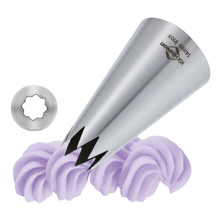 Küchenprofi Sterntülle 14 mm