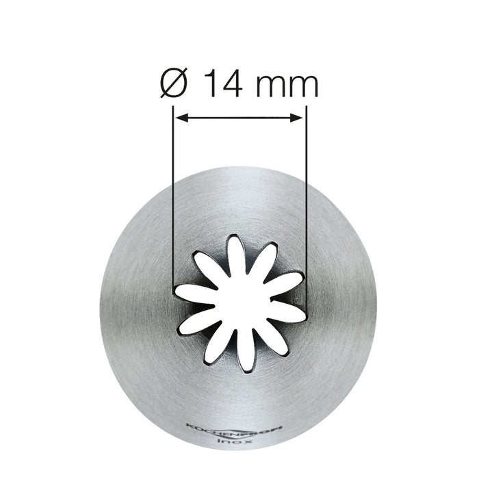 Küchenprofi Blütentülle 14 mm