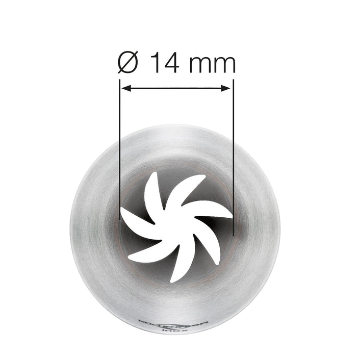 Küchenprofi Rosettentülle 14 mm