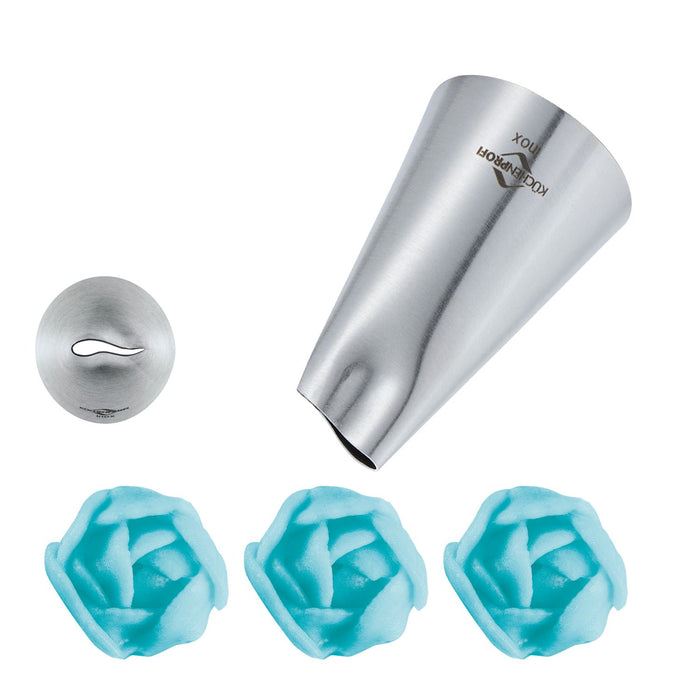Küchenprofi Rosentülle 14 mm, geschwungen
