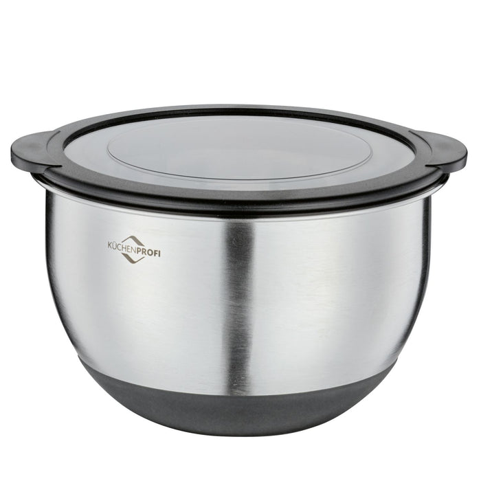 Küchenprofi Schüssel mit Deckel DELUXE rutschfest, 16 cm