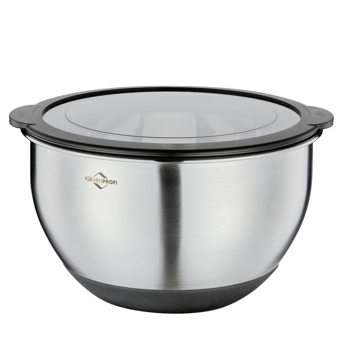 Küchenprofi Schüssel mit Deckel DELUXE rutschfest, 20 cm