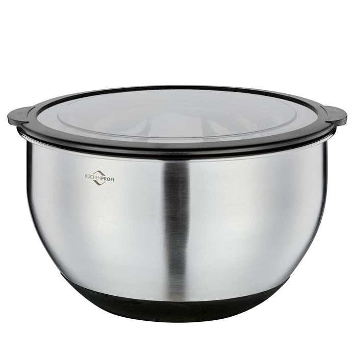 Küchenprofi Schüssel mit Deckel DELUXE rutschfest, 24 cm