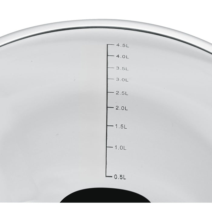 Küchenprofi Schüssel mit Deckel DELUXE rutschfest, 24 cm