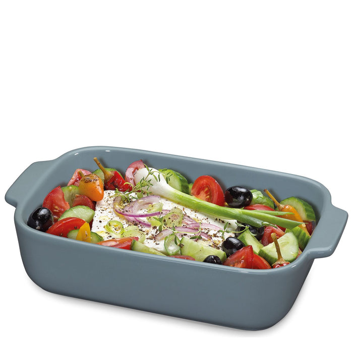 KÜCHENPROFI Gratinform PORTO rechteckig 24 cm, blau