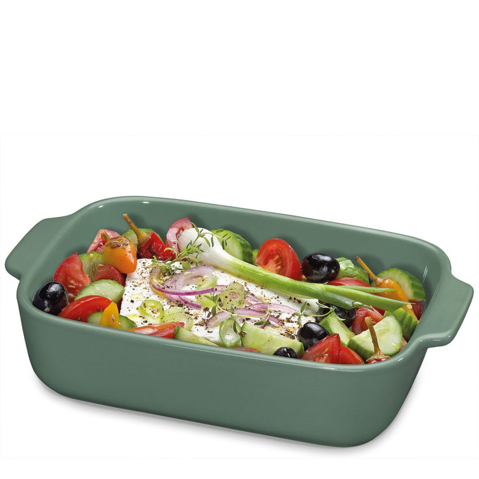 KÜCHENPROFI Gratinform PORTO rechteckig 24 cm, jade