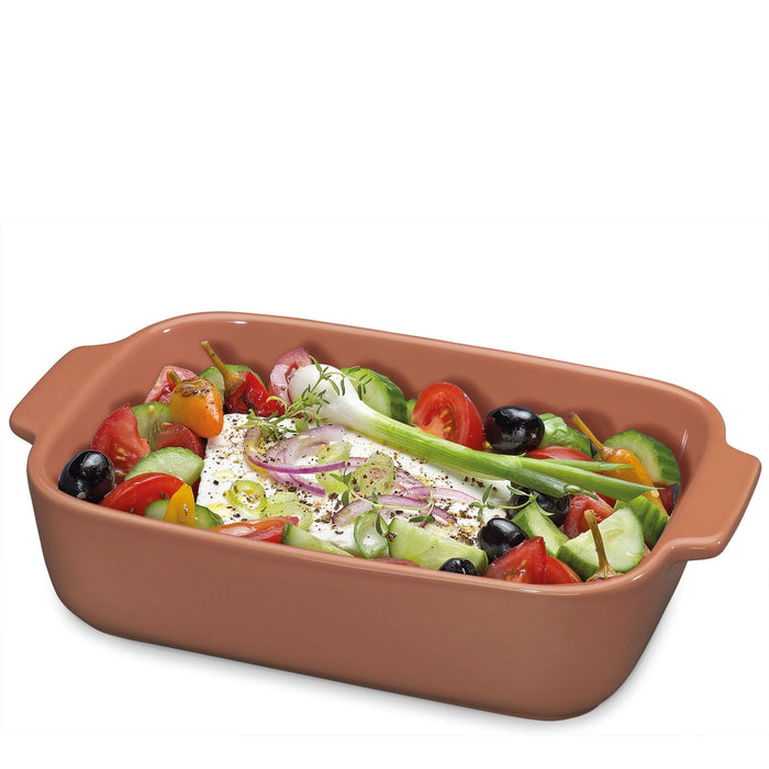 KÜCHENPROFI Gratinform PORTO rechteckig 24 cm, coral
