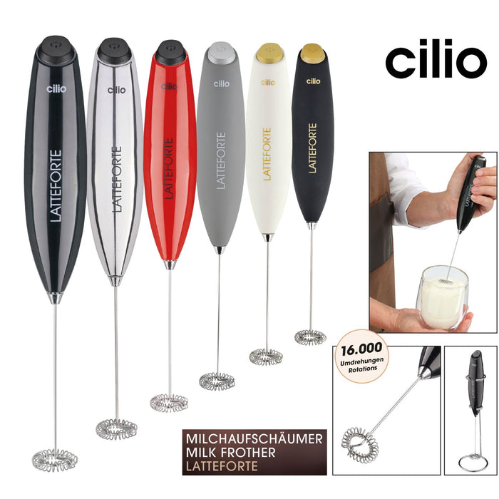 Cilio Milchaufschäumer LATTEFORTE, chrom