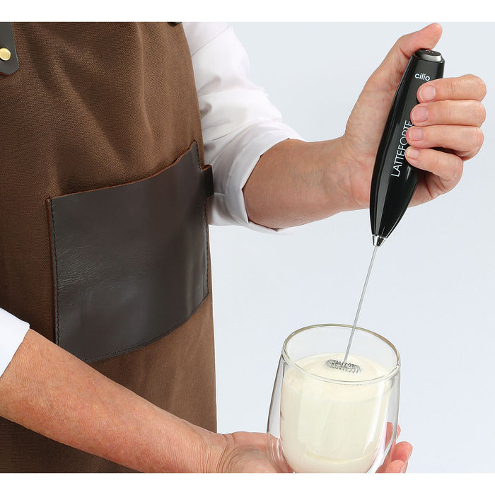 Cilio Milchaufschäumer LATTEFORTE, grau matt