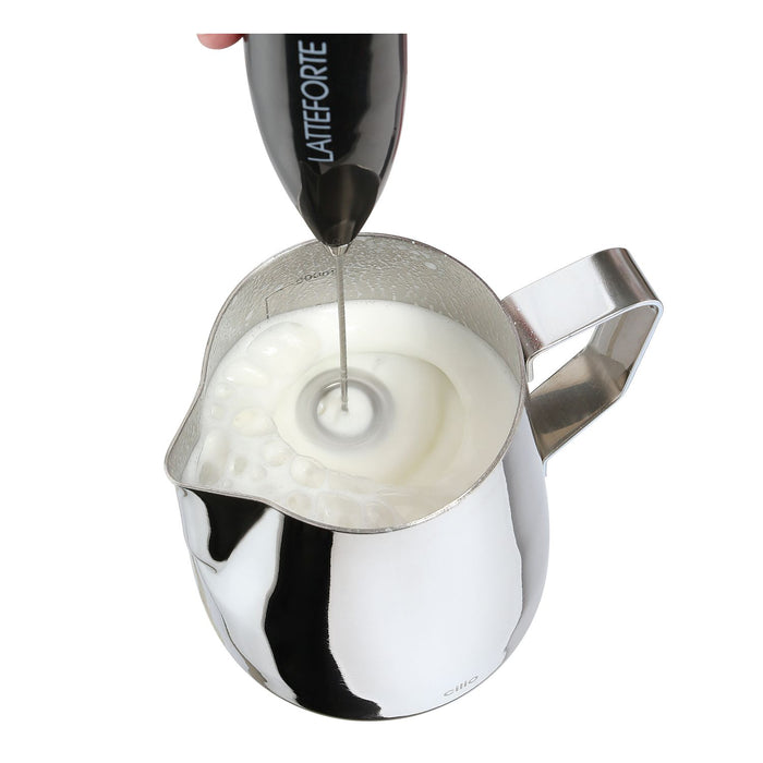 Cilio Milchaufschäumer LATTEFORTE, grau matt