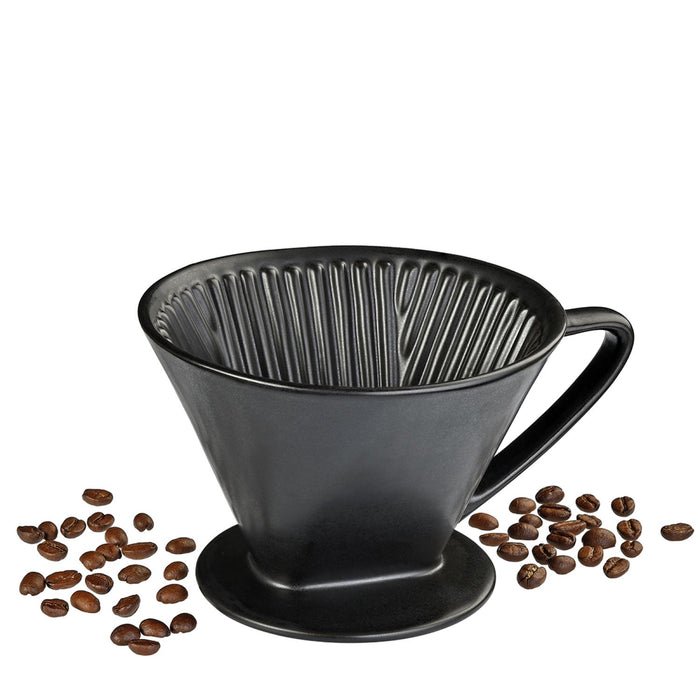Cilio Kaffeefilter Gr. 4 schwarz matt