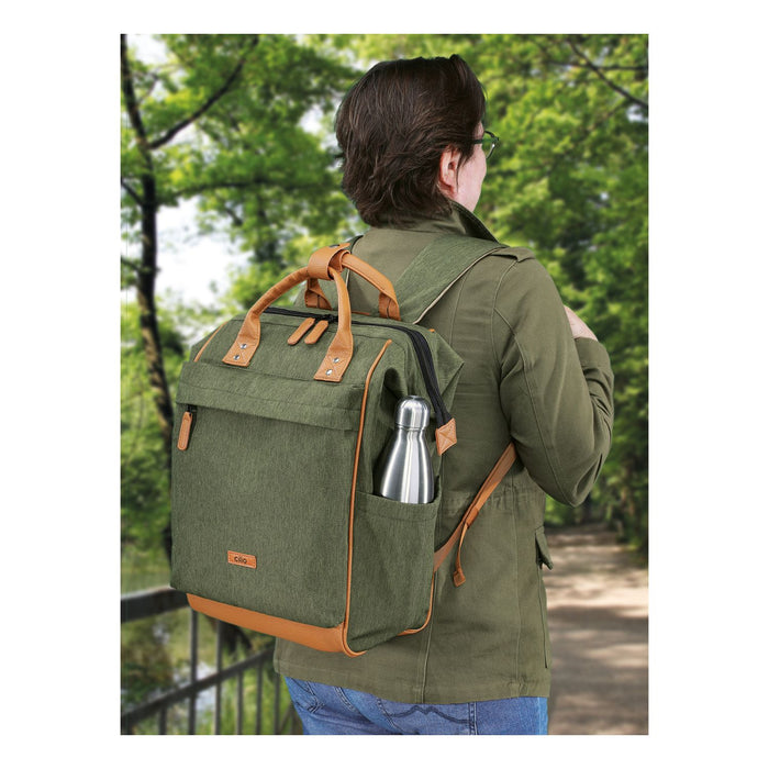 CILIO Rucksack ELBA dunkelgrün