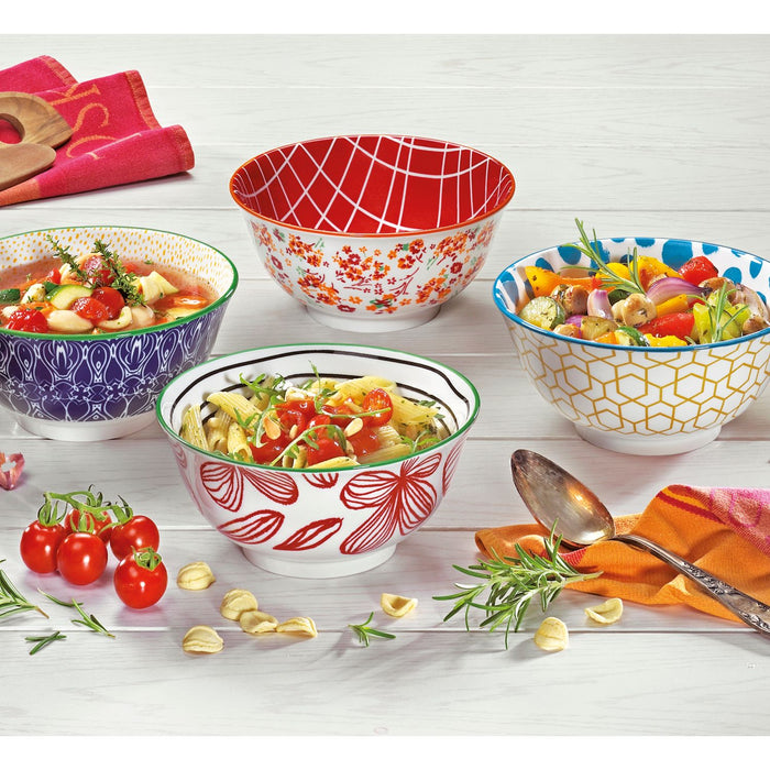 Cilio Bowl AMICI Blumen 18 cm