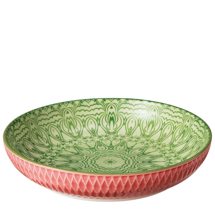 CILIO Schale AMICI Rauten rosa 21 cm
