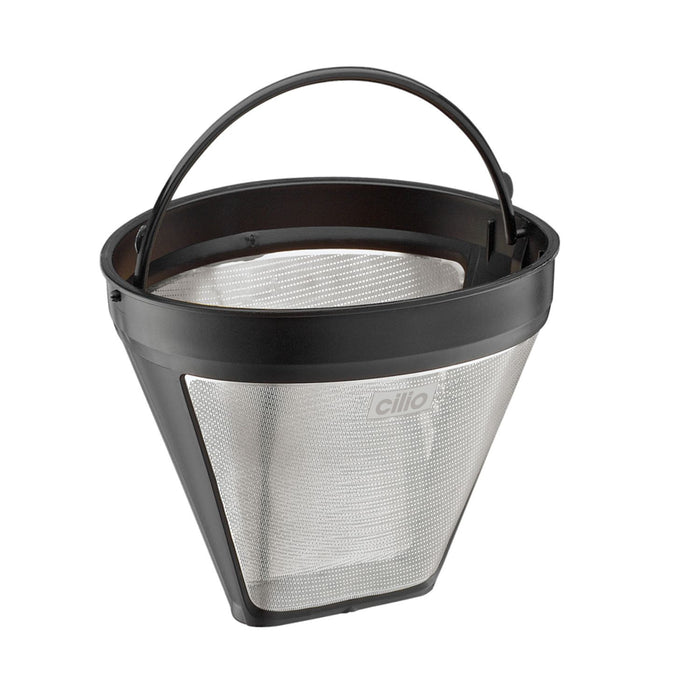 Cilio Dauerfilter für Kaffee Gr. 4 EDELSTAHL