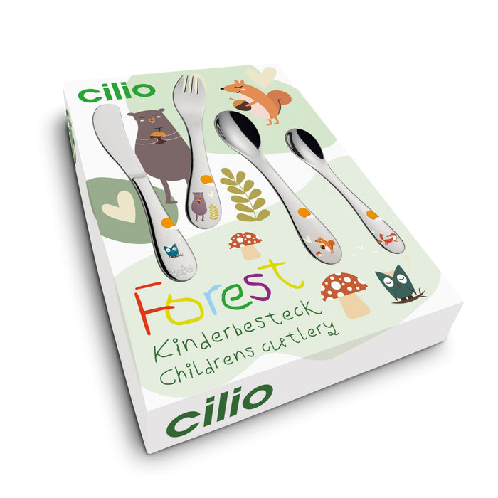 Cilio Kinderbesteck FOREST 4-tlg.