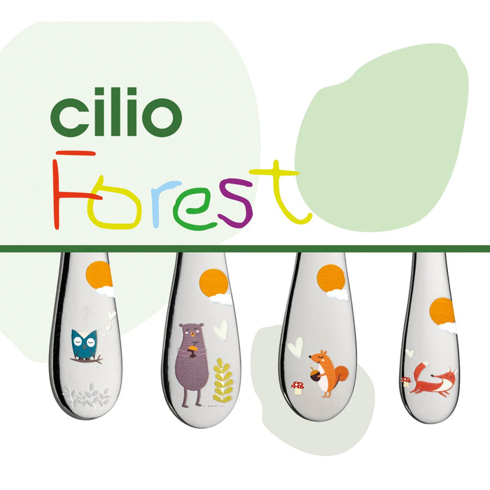 Cilio Kinderbesteck FOREST 4-tlg.