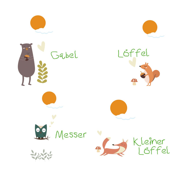Cilio Kinderbesteck FOREST 4-tlg.