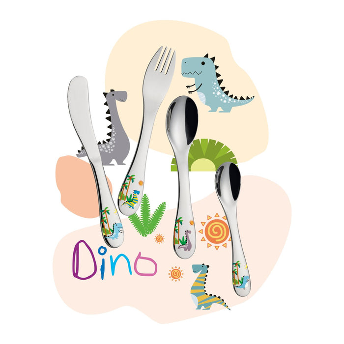Cilio Kinderbesteck DINO 4-tlg.