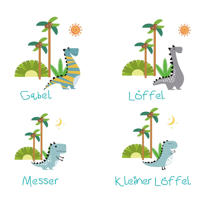 Cilio Kinderbesteck DINO 4-tlg.