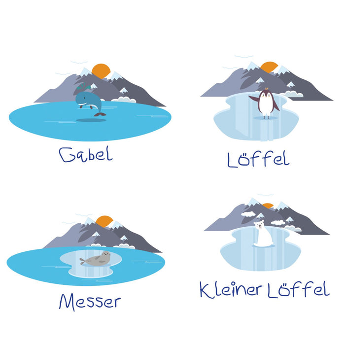 Cilio Kinderbesteck SEAWORLD 4-tlg.