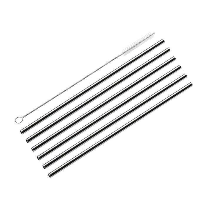 Cilio Trinkhalme STEEL, gerade
