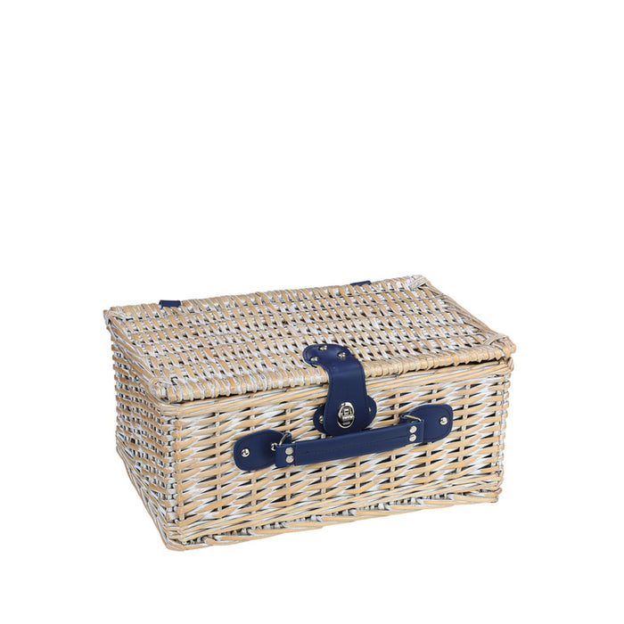 Cilio Picknick-Korb AROLO vintage weiß