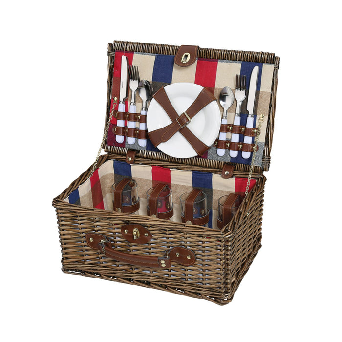 Cilio Picknick-Korb LENNO braun