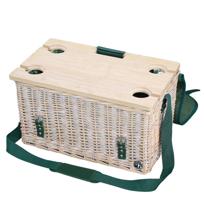 Cilio Picknick-Korb PONZA vintage braun